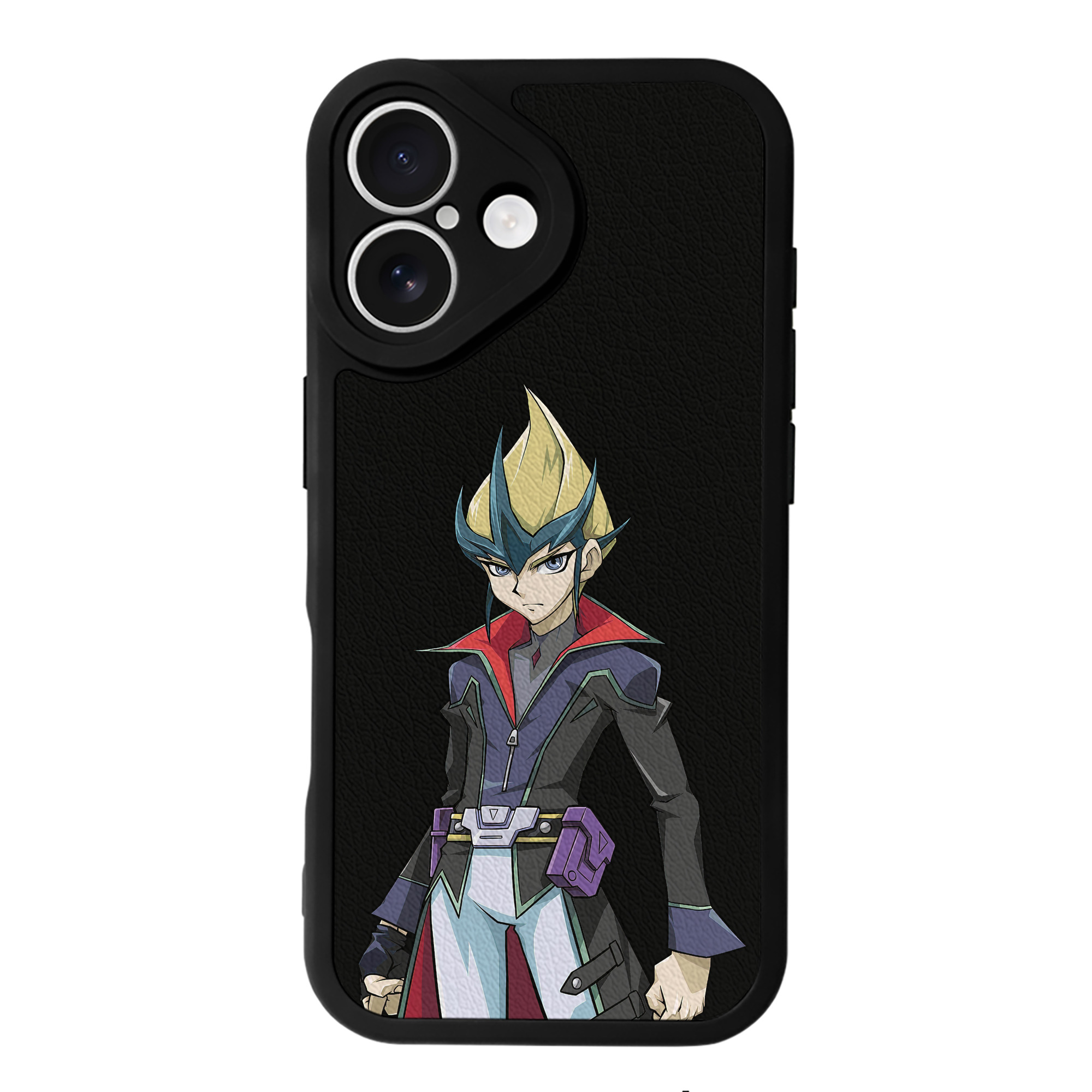 遊☆戯☆王 Yu-Gi-Oh! 【iPhone 16シリーズ対応】シリコンスマホケース（レザー調） 材質：シリコン